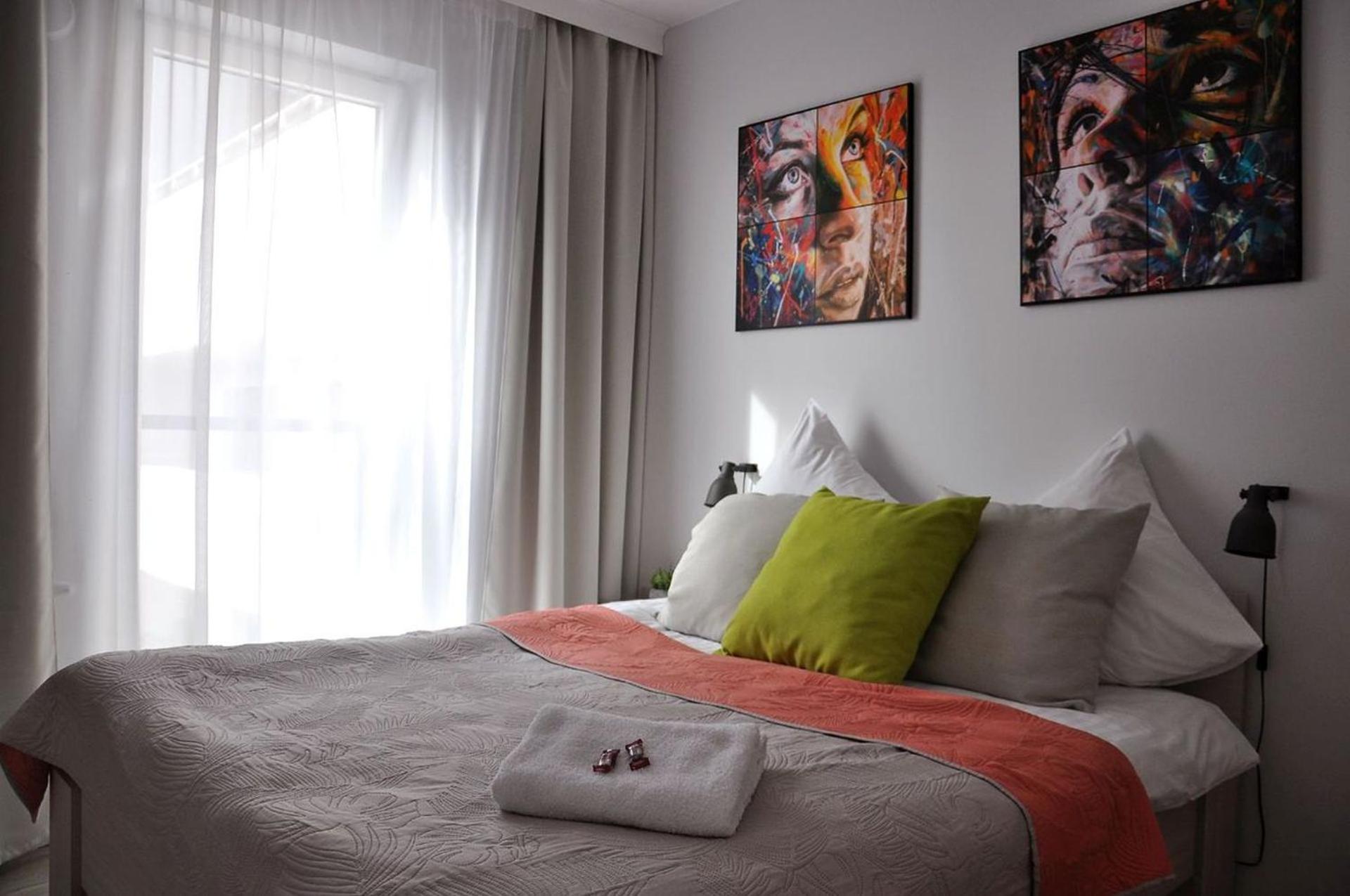Q Apart Grand - Klimatyzowane 3 Pokojowe Apartamenty Przy Manufakturze Z Garazem Gratis, Fv 罗兹 外观 照片